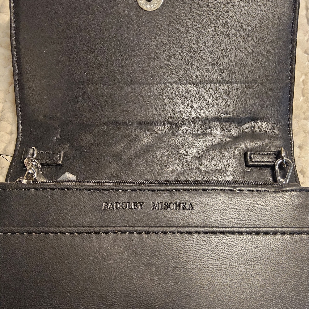 NWT Badgeley Mischka black crossbody bag - Picture 10 of 12
